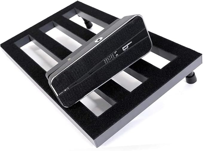 LIOOBO 2rolls Guitar Pedal Board Tape Durable Hook and Loop Mounting Strips for Secure Effect Pedal Installation Nylon Fasteners for Electric Guitar Accessories