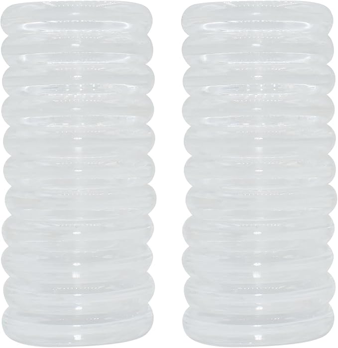 Eleven Discs 1-Inch Transparent Plastic Discbound Expansion Discs for Custom Notebook and Planner - Compatible with Circa, Arc, TUL (Set of 22)
