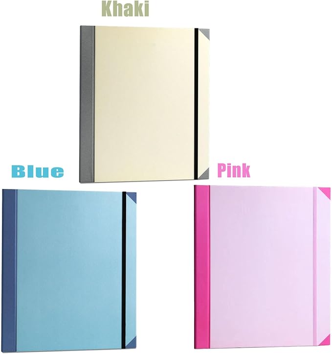 The Life Book Document Organizer - Binder for Important Documents, 2026 New Portable Multi-Pocket Filing Folder, for Storing Certificates, Passports, Photos, and Letters (Blue 2in)
