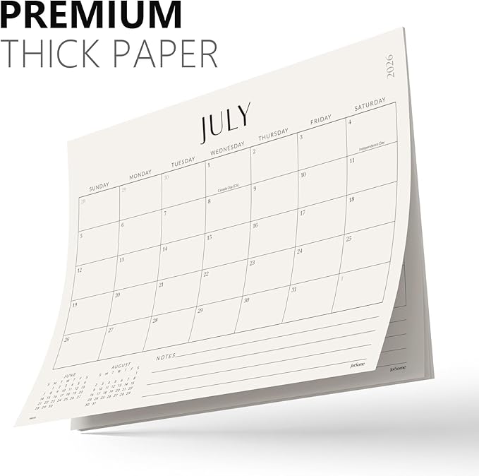 Jotsome Magnetic Calendar for Refrigerator 2026-2027, Monthly Fridge Calendar From Now to June 2027 14x10.5 inch, Easy Planning, Gift for the Holidays (Horizontal)
