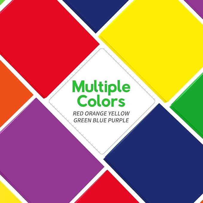 24 Pcs Plastic Folders with Pockets and Prongs (Multi-Colored),Letter Size,Business Card Slot,Bulk 2-Pocket Folder for School Office or Home,Durable Acid-Free Poly,Back to School Supplies