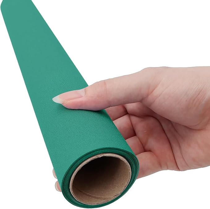 Dark Green Fabric Book Cover, 17x55", "Cloth Book Binding Supplies