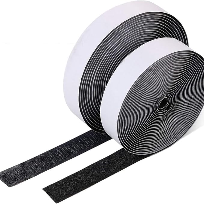 10M 20/50mm Sticker Tape Self-adhesive Hook and Loop Adhesive Fixing Household Window Screens and Door Curtains ﻿