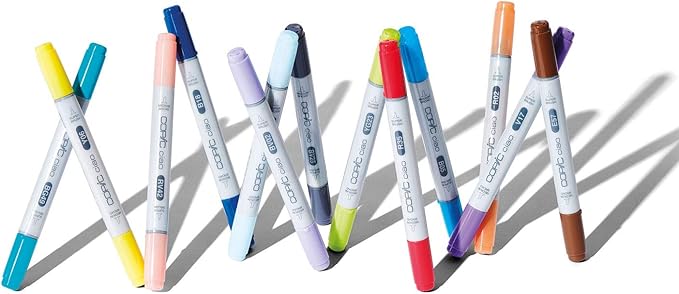 Copic Markers G02 Ciao with Replaceable Nib, Spectrum Green