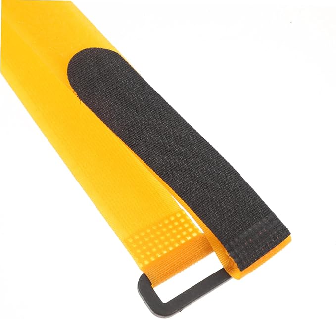 Milisten 6pcs Self Adhesive Soccer Net Fasteners Reclosable Hook and Loop Tapes for Organizing Cable DIY Projects and Securing Soccer Goals Home Office and Workshop