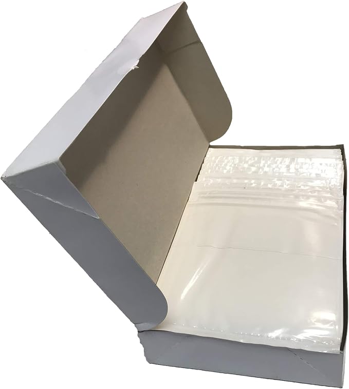Tabbies 54470 Self-Adhesive Lock-It Pockets, 100 Box, Clear Ziplock Style Plastic Pouches, 5 x 5-1/4 Inch Inside, for File Folders, Binders & Media