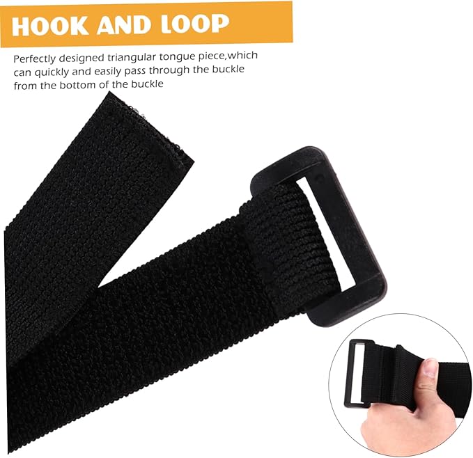 STOBOK 15pcs Adhesive Hook and Storage Straps Bundling Tape for Organizing Cords Wires and Household Items Strong Self-Adhesive Design for Easy Fixing
