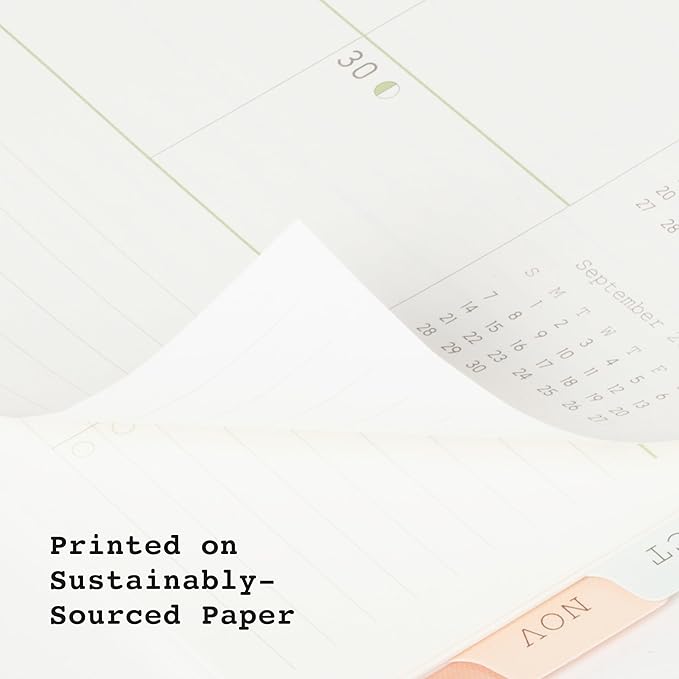 Blue Sky WAAV Planning Calendar Notes, Gloria, Weekly/Monthly Layout, Safety Wirebound (Laura- 2026, 5.875" x 8.625")