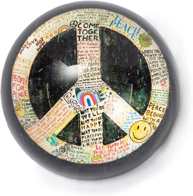 Sugarboo & Co. Choose Peace Paperweight - 4"x4"