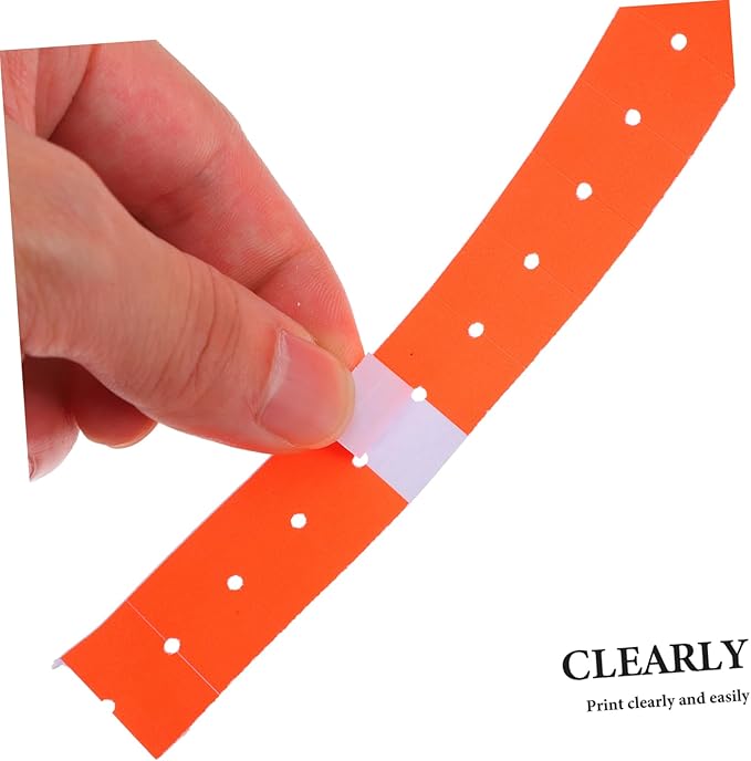 STOBOK 10rolls Adhesive Price Tag Stickers for Pricing Labels for Retail Inventory Grocery Stores for Home Shop Use