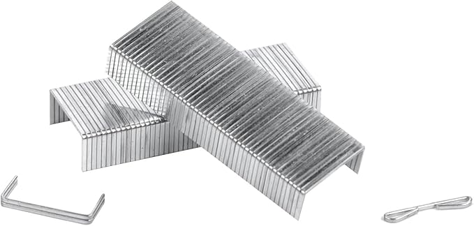Idena 12091 Staples Size 24/6 Pack of 2 Galvanised