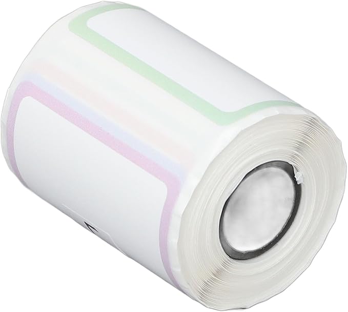 Self Adhesive Price Label, 150 Sheets Roll Self Adhesive Price Label for Thermal Printers, Indoor & Outdoor Use, Address Labels, (#1)
