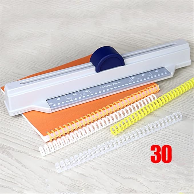 Porous Hole Puncher Loose-Leaf Hole Puncher Manual Loose-Leaf Paper Hole Puncher Office Use(20 Holes)