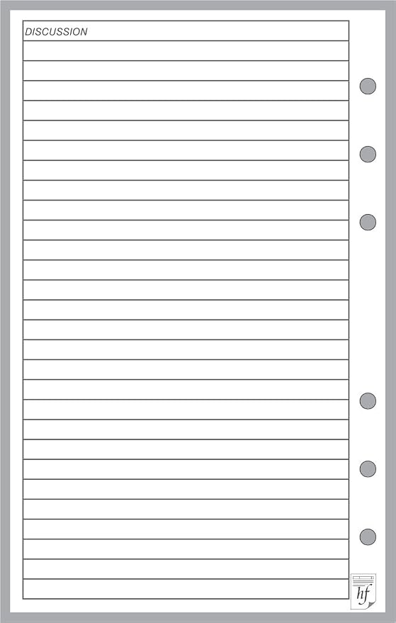 Compact Size Meeting Manager, Sized and Punched for Franklin Covey Compact and Other Notebooks (4.25" x 6.75")