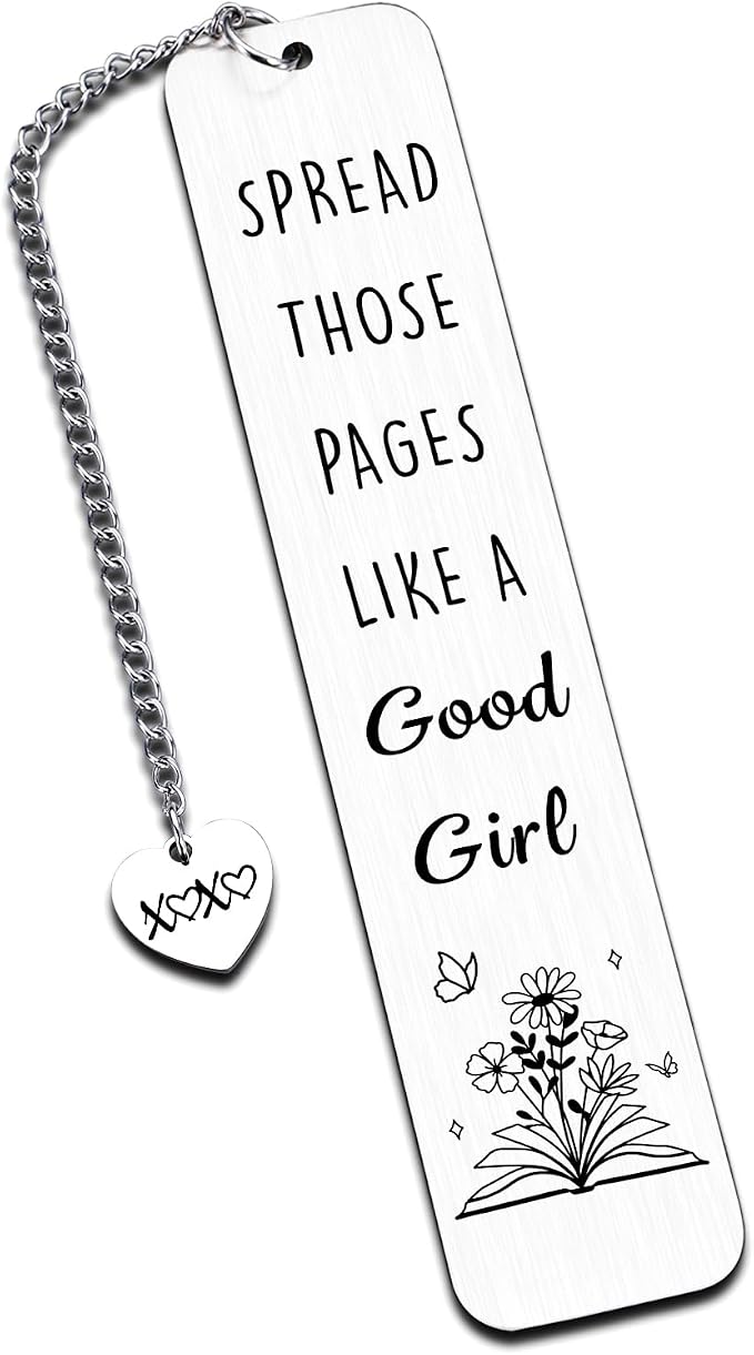 Bookmarks for Women Dark Romance Bookmarks Book Lovers Spicy Smutty Bookmark Gifts Funny Book Marks for Reading Women Metal Reading Accessories Readers Bookish Bookworm Merch Christmas