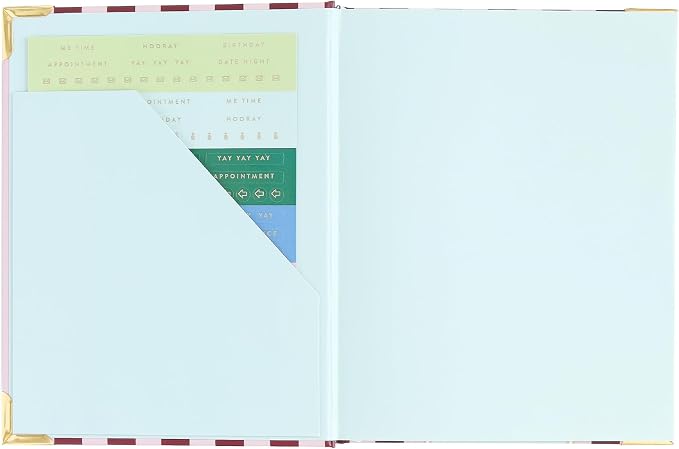 2026-2027 Weekly Planner by Emily Ley – Simplified Bookbound Planner Berry Stripe, August 2026–July 2027 – 12-Month Academic Year Organizer for Women