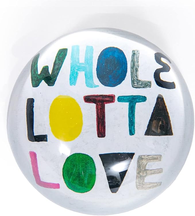 Sugarboo & Co. Whole Lotta Love Paperweight - 4"x4"