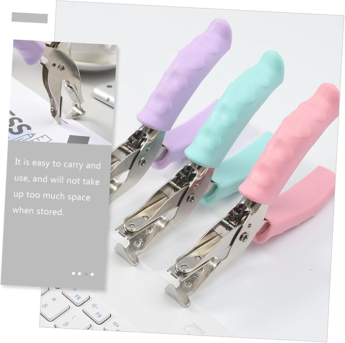 2Pcs Handheld Staple Pullers Office Staple Removing Tools for School Home Workplace Easy Saving with Random Colors Random Color