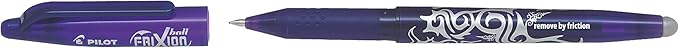 Pilot Frixion Erasable Rollerball Pen - Black Triple