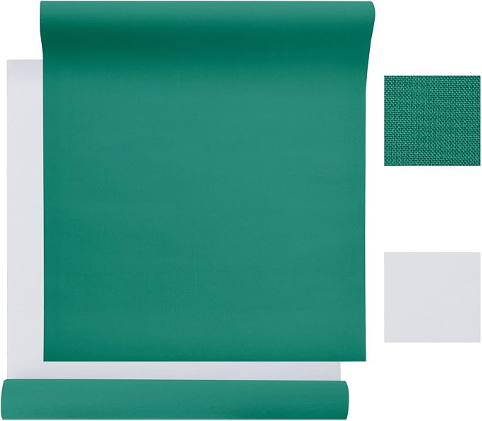 Dark Green Fabric Book Cover, 17x55", "Cloth Book Binding Supplies