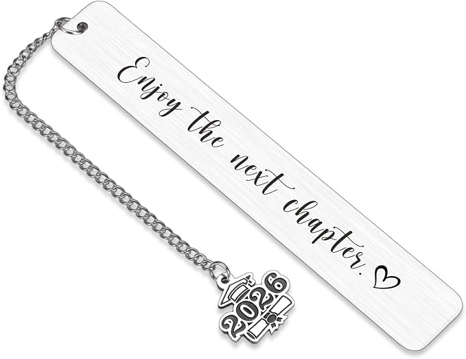 8th Grade Graduation Gifts for Girls Boys, 2026 Graduation Bookmark, Class of 2026 College Senior Night Gifts for Students, 5th 8th Grade High School Middle School Graduations Gift for Her Him
