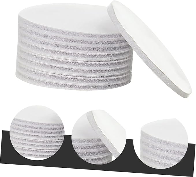 5 Sets Removable Adhesive Mounting Stickers of Non Slip Floor Mats Fixers for Secure Carpets for Home