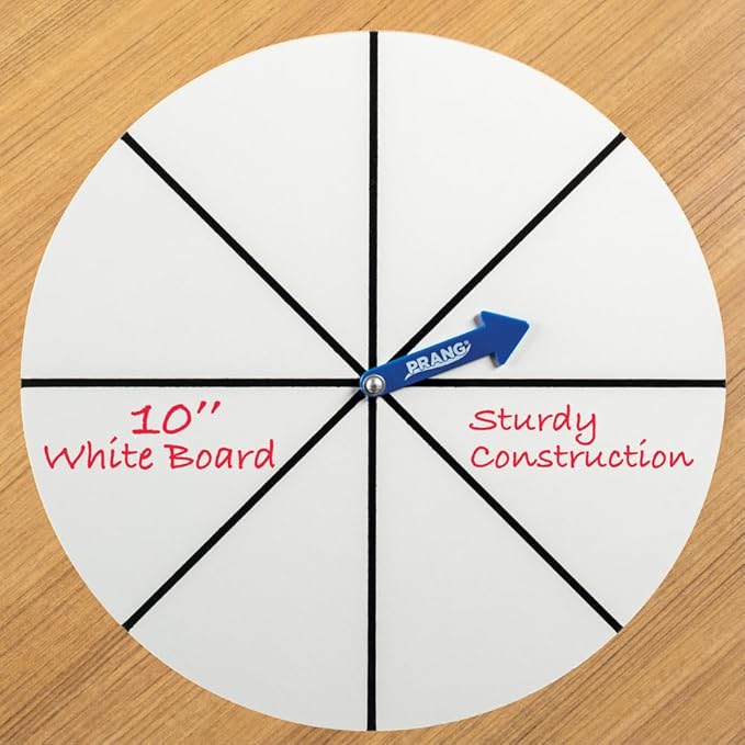 Prang Dry Erase Activity Spinner Board, 1 Ct, Cassie Stephens Art Teacher