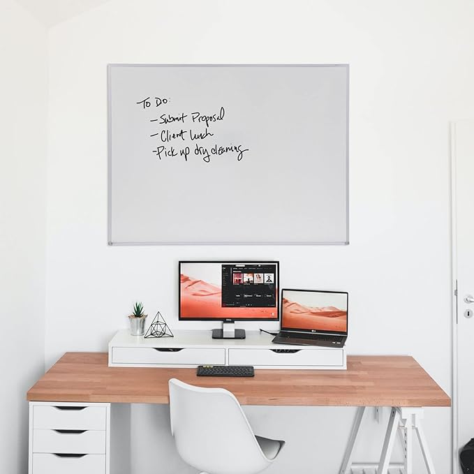 Universal One High-Quality Easel Style Dry Erase Board (43624)