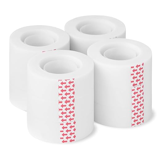 Amazon Basics Matte Finish Invisible Tape, 3/4" x 1000" (27.78 Yards), Transparent, 12-Pack