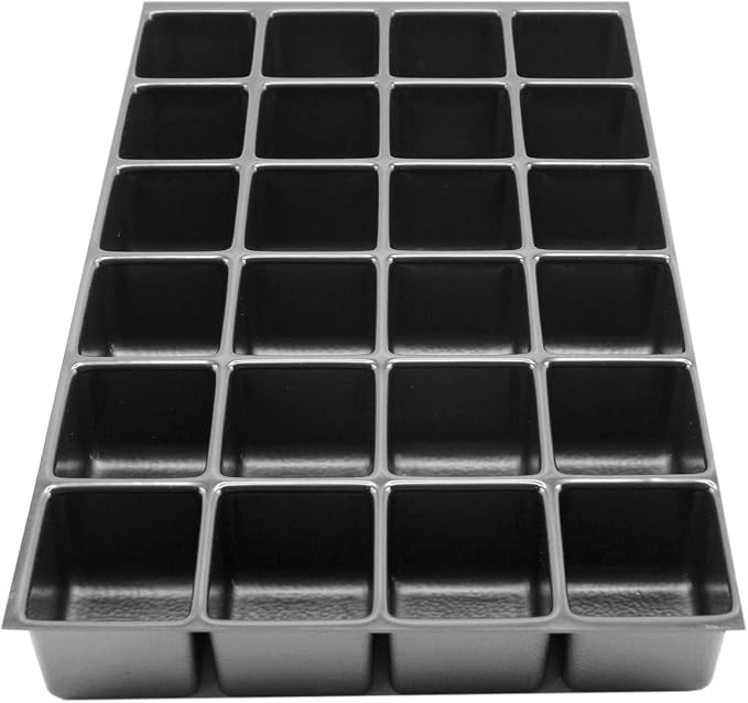 Bisley MultiDrawer Cabinet Insert Trays, 24-Section Insert, 2" Depth | Optimize your Cabinet Drawers