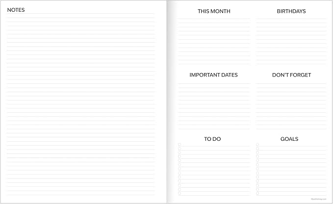 TF Publishing July 2026 - June 2027 Blocked Colors Large Monthly Planner with Thick Paper - 12 Month Academic Planner 2026-2027 with 2-Page Spreads, Large Calendar Grids and Prompts - 9in x 11in