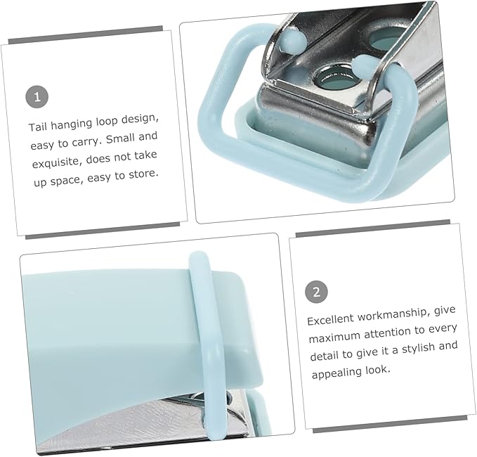 Gadpiparty Mini Hole Puncher for Office Supplies Small Portable Stapler for Students Compact Single Hole Puncher Essential School and Office Stationery