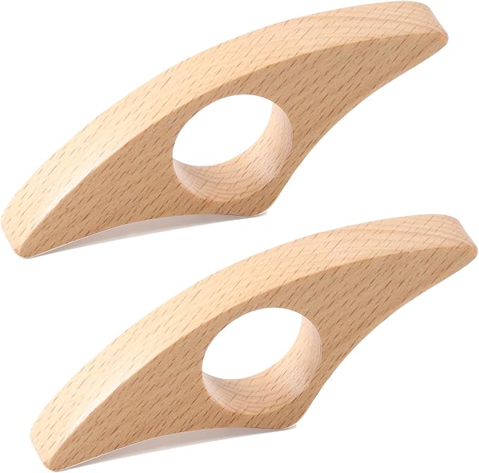 2Pcs Book Page Holder Thumb Book Page Holder for Reading with One Hand Book Thumb Page Holder Reading Accessories for Book Lovers Thumb Bookmark (Yellow)