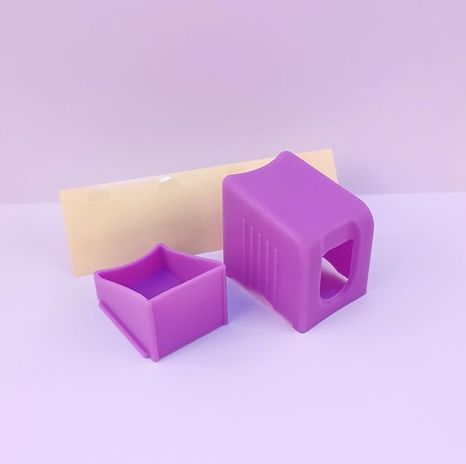 Stamp Roll Dispenser Postage Stamp Dispenser-Purple