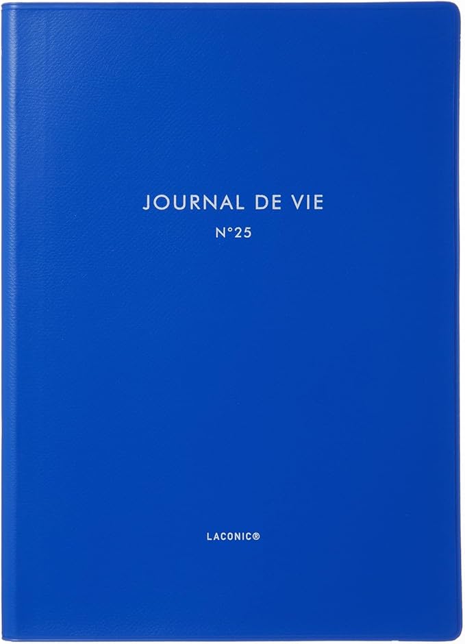 Laconic LKS67-230BL Notebook, 2025 B6 Weekly Typo, Blue (Begins September 2024)