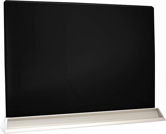 Audio-Visual Direct Magnetic Memo White Board Planner for Reception & Office (Divider, Black)