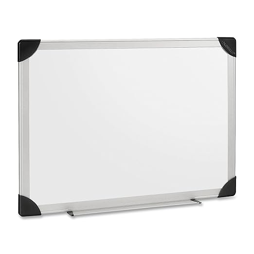 Lorell Dry-Erase Board, 3 by 2-Feet, Aluminum/White