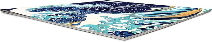 Orange Circle Studio Wall Calendar 2025-26, Japanese Woodblocks, Large Monthly Planner, Hanging Organizer, Cute for Home Office, Classroom, School, Family Calendar, Easy Planning, 12” x 12”