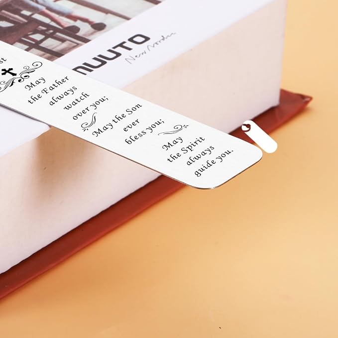 2026 Confirmation Gifts for Teenage Girls Boys Catholic Confirmation Bookmark Gifts First Communion Gifts for Girls Boys Christian Religious Baptism Gifts for Godson Daughter Christmas Birthday Gifts
