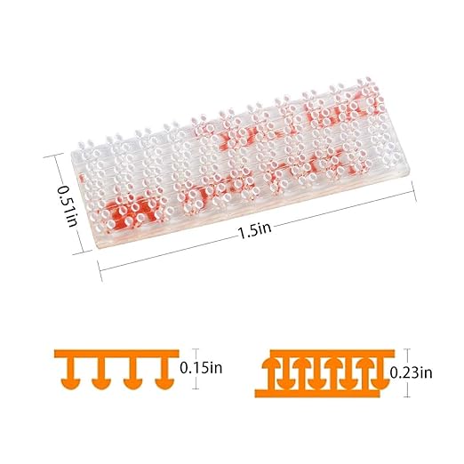 YeeBeny EZ Pass/I-Pass/Toll Tag Tape Mounting Kit, Glue Adhesive Dual Lock Tape Ezpass Tag Holder, 8pcs (4sets) Reclosable Fastener with Prep Pad