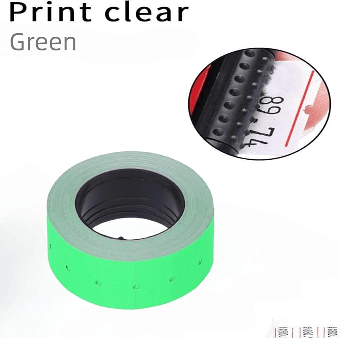 10 Rolls Price Labels for MX-5500 Price Gun Stickers 4000pcs Pink Price Gun Labels for Retail Shop Office Pricemarker Labels