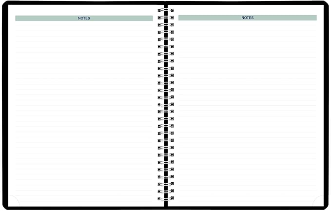 Blueline® 2026 Plan & Link™ Essential Weekly Planner, Appointment Book, 12 Months, January to December, 11" x 9.0625", Black (C5950.81T-26)