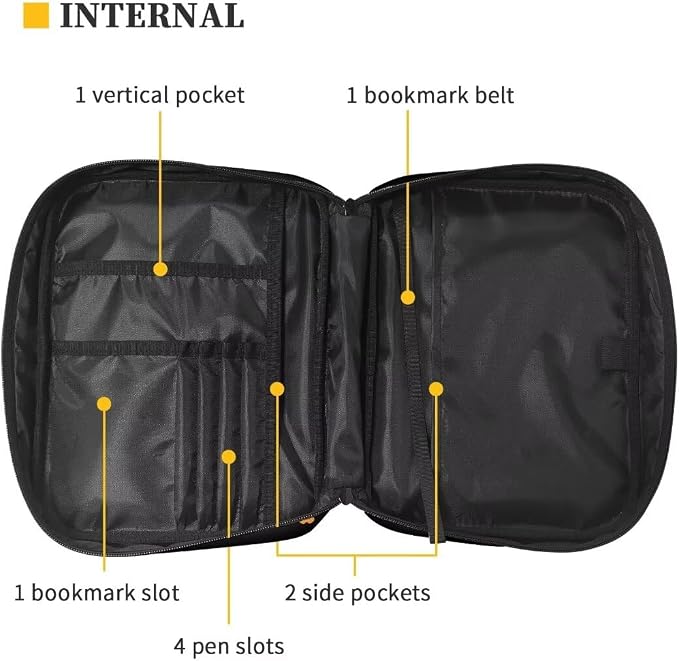 Coldinair Baseball Bible Cover for Kids Boy,Color Splatter Bible Case Bible Carrier Carrying Organizer Purse Handbag with Zipper Pockets Church Bag