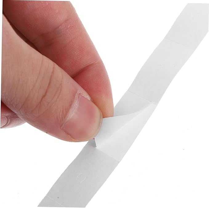 OSALADI 10rolls Price Marker Labeler Paper Roll Price Labels for Retail Office Grocery Double Row Printing for Easy Application Labels White