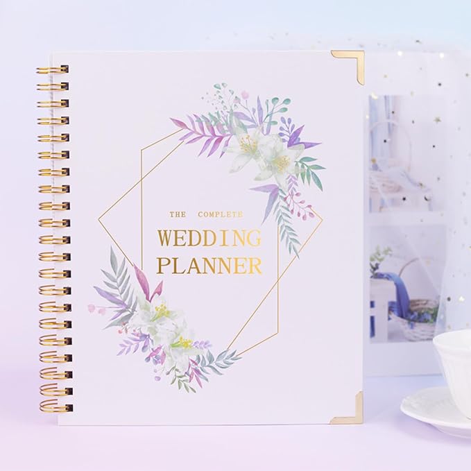 Your Big Day Wedding Planner Book with Guiding Tab - Wedding Planner Book and Organizer - Bridal Planning Binder with Countdown Calendar - Bride Gifts