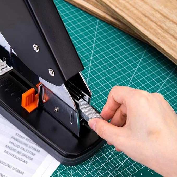 Stapler, Large Thick, Thick Book, Hand-held 200-page Large Stapler, Office Use, Multi-Function Thick Layer, Large-Scale Binding Supplies