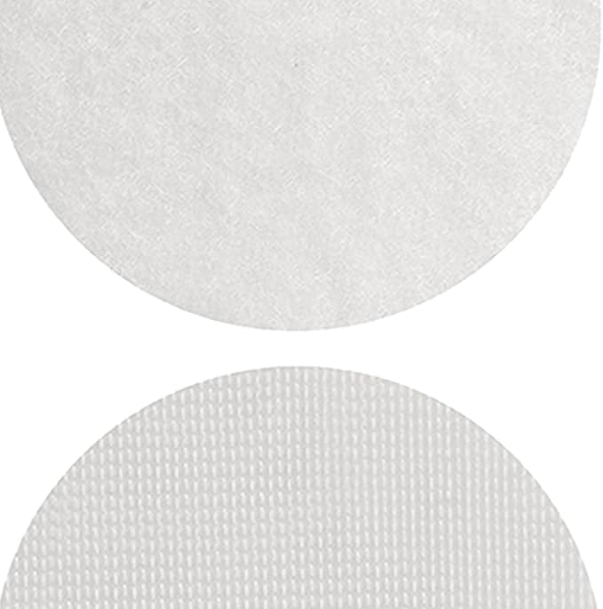 Adhesive Tape,16Pcs Double Sided Adhesive Note Pads Non Slip Cushion Pads Back Hook and Loop Gripper Mounting Pad for Sheet Carpet Seating Cushions (White)