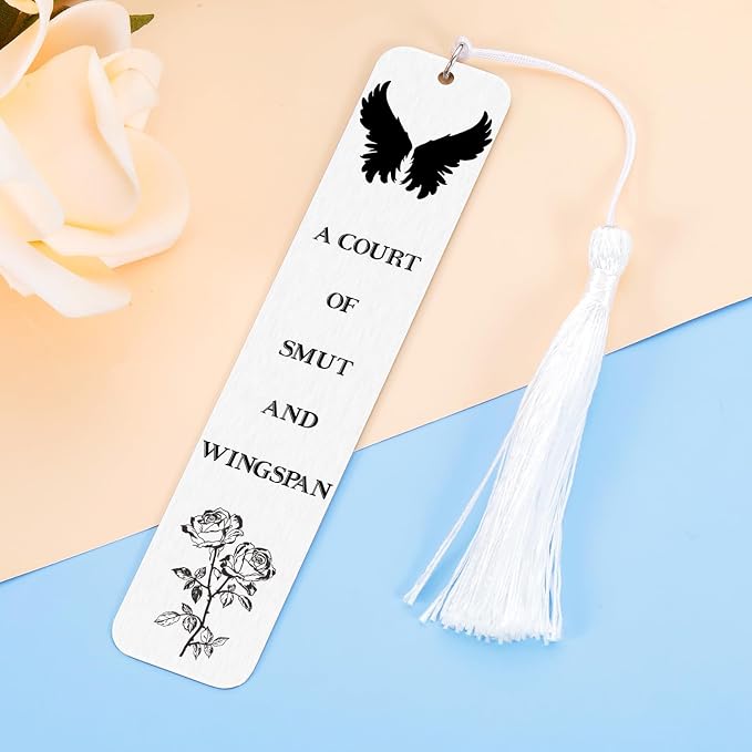 Dark Romance Merch Gifts Bookmark for Women, A Court of Thorns and Roese Merch, Dark Romance Bookmarks, Book Merchandise, Smut Booklovers Gifts, Booktok Book Marks for Reading Women