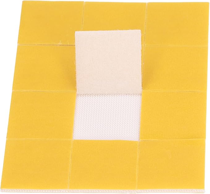 High Adhesion Industrial Tape, 12pcs Self Adhesive Fastener Strips for Home Wall Organization, Easy to Use, Suitable for Various Scenarios