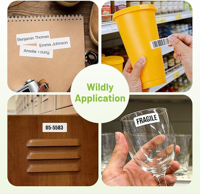 12 Rolls Compatible with Dymo LabelWriter 30330 (3/4" x 2") Multipurpose Labels for 4XL 450 Duo Twin Turbo Printer [500 Counts/Roll]